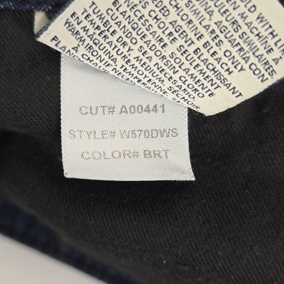 Hudson Jeans Wide Leg Trouser Dark Wash Sz 26 W570DWS A00441 - Picture 7 of 11